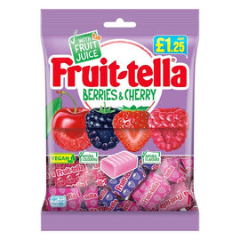 Fruit-tella Berries & Cherry Bag 135g PMP