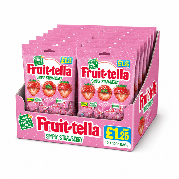 Fruit-tella Simply Strawberry 135g PMP