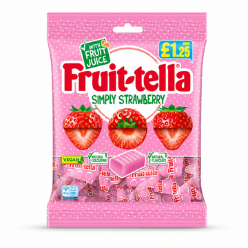 Fruit-tella Simply Strawberry 135g PMP