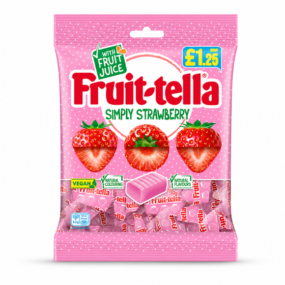 Fruit-tella Simply Strawberry 135g PMP