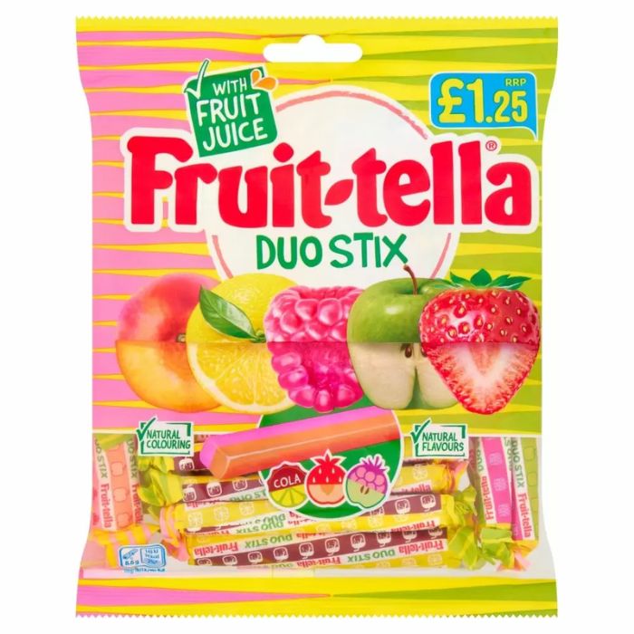 Fruittella Duo-Stix Share Bag 135g