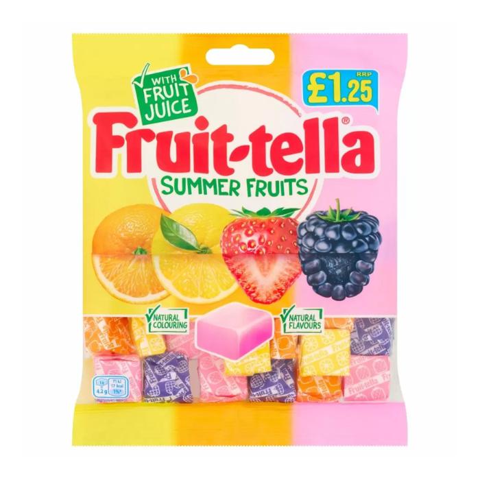 Fruittella Summer Fruits Bag 135g