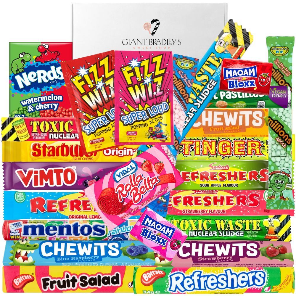 Boom Box Sweets Fruity Sweet Box | Giant Bradley's Online Sweet Shop