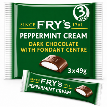 Fry's Peppermint Cream Bar 3 pack 147g