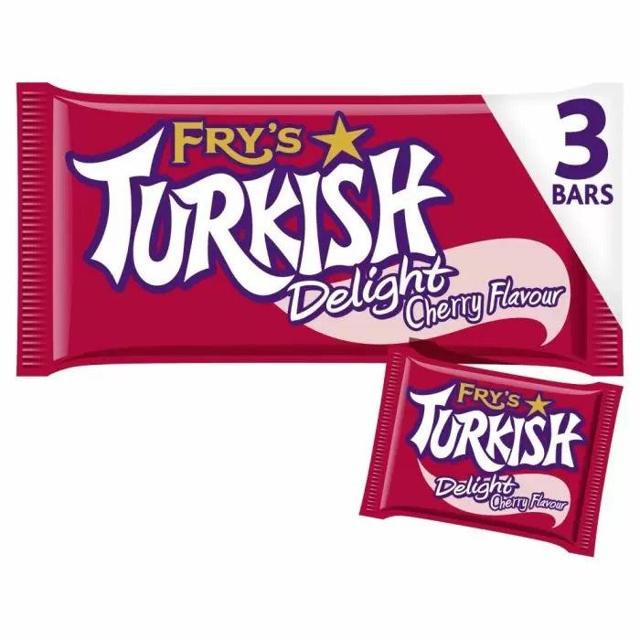 Fry's Turkish Delight Cherry Flavour 3 Pack
