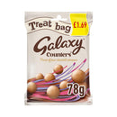 Galaxy Counters Chocolate Treat Bags 78g PMP