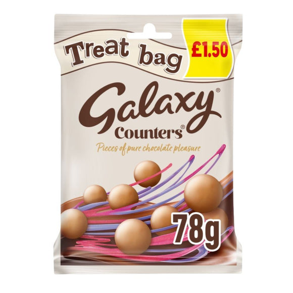 Galaxy Counters Chocolate Treat Bags 78g