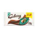 Galaxy Smooth Mint Chocolate Block Bar 110g