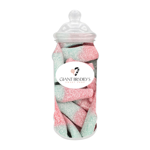 Giant Fizzy Bubblegum Bottles