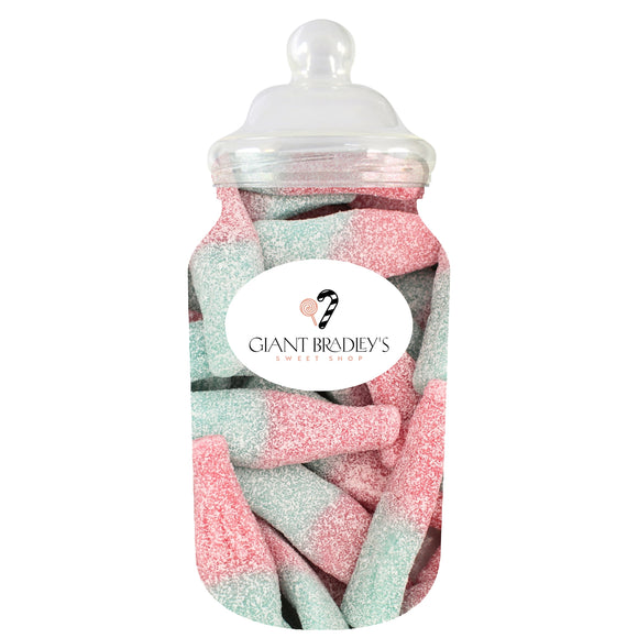Giant Fizzy Bubblegum Bottles