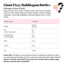 Giant Fizzy Bubblegum Bottles