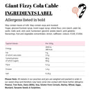 Giant Fizzy Cola Cable
