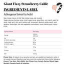 Giant Fizzy Strawberry Cable