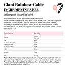 Giant Rainbow Cable