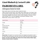 Giant Rhubarb & Custard Cable