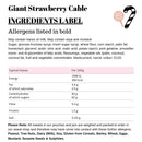 Giant Strawberry Cable