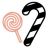 logo of Pick & Mix and Retro Sweets - Giant Bradley's Online Sweet Shop