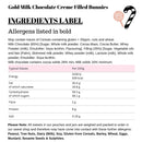 Gold Milk Chocolate Creme Filled Bunnies