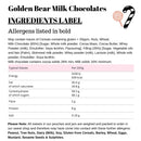 Golden Bear Milk Chocolates