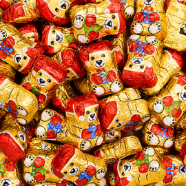 Golden Bear Milk Chocolates