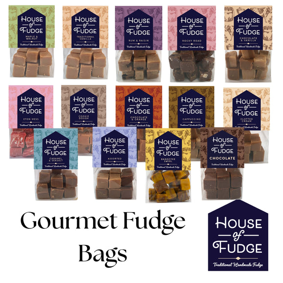 Gourmet Fudge Bags by House of Fudge 150g