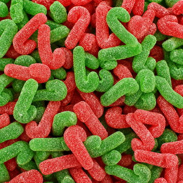 Green & Red Candy Canes