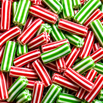 Green & Red Candy Poles
