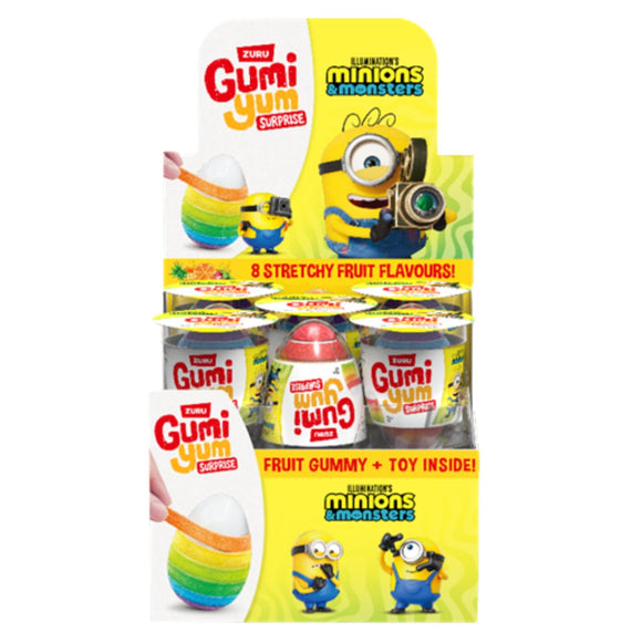 Gumi Yum Surprise Minions 26g Gummy & Toy (x 1 egg)