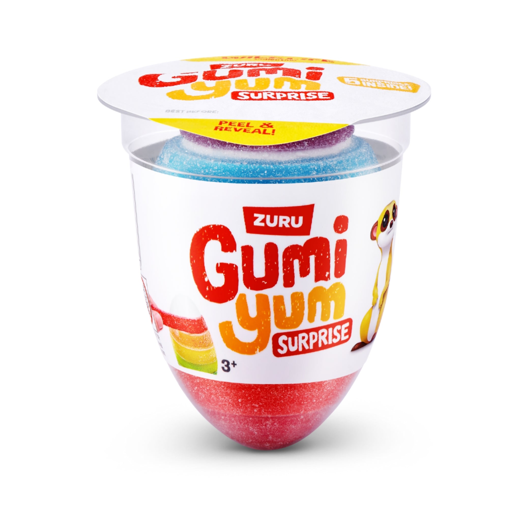 Gumi Yum Surprise Transformers 22g Gummy & Toy By Zuru (x 1 egg)