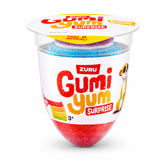 Gumi Yum Surprise Transformers 22g Gummy & Toy By Zuru (x 1 egg)