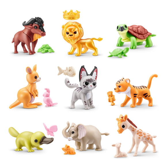 Gumi Yum Surprise Wildlife 22g Gummy & Toy By Zuru (x 1 egg)