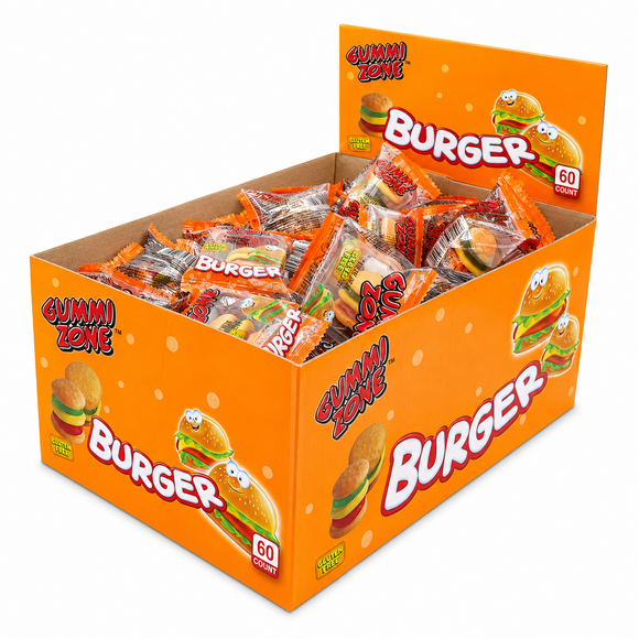Gummi Zone Mini Burger 7g