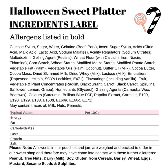 Halloween Sweet Platter