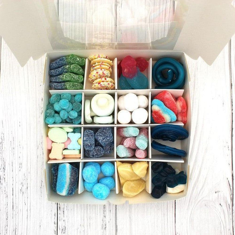 Sweeg Box Handmade Blue Sweet Box | Giant Bradley's Online Sweet Shop