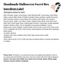 Handmade Halloween Sweet Box