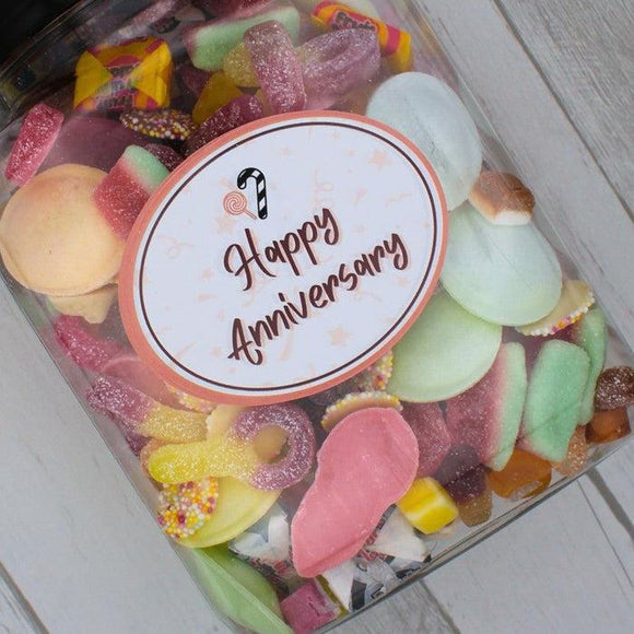Happy Anniversary Sweet Jar Gift