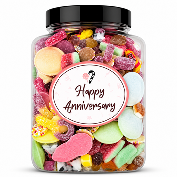 Happy Anniversary Sweet Jar Gift