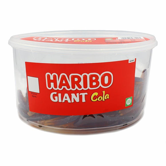 Haribo Giant Cola Bottles Tub 720g