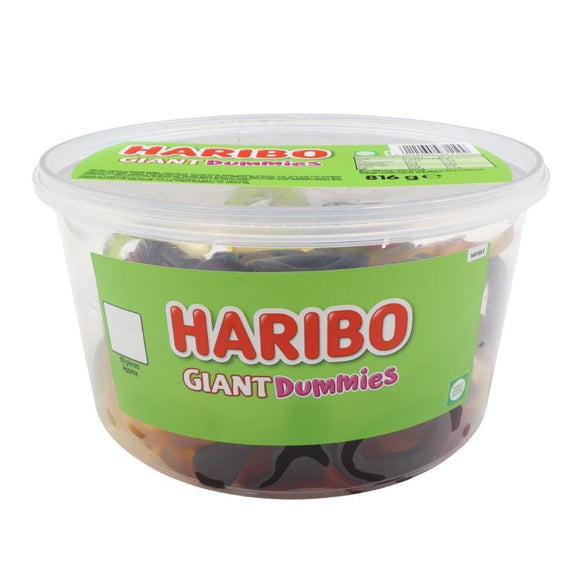 Haribo Giant Dummies Tub 816g
