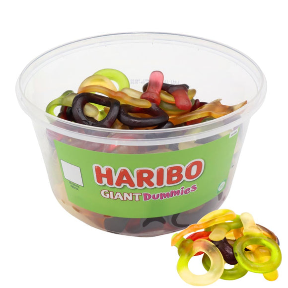 Haribo Giant Dummies Tub 816g