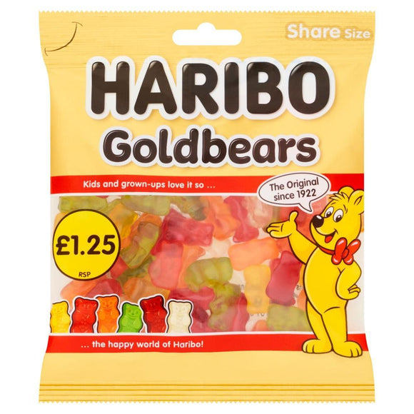 Haribo Gold Bears Share Bags 140g