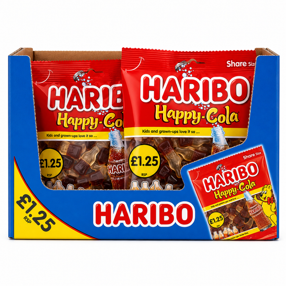 Haribo Happy Cola 140g PMP