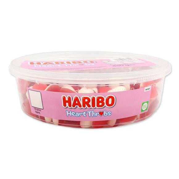 Haribo Heart Throbs Tub 480g