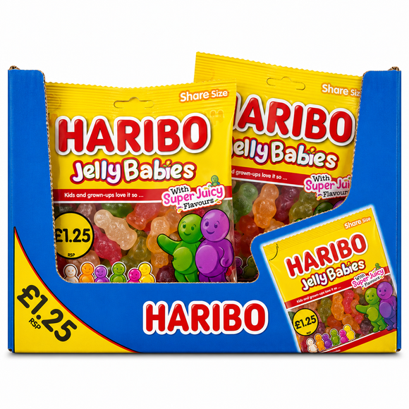 Haribo Jelly Babies Bags 140g PMP