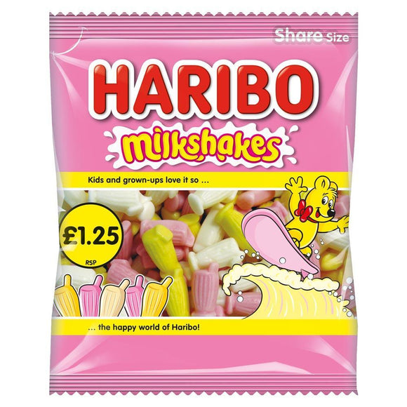 Haribo Milkshakes Share Bag 140g PMP