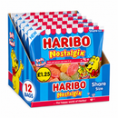 Haribo Nostalgix Sugar Coated Fruit & Cola Flavour Jelly Sweets 140g PMP