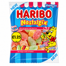 Haribo Nostalgix Sugar Coated Fruit & Cola Flavour Jelly Sweets 140g PMP