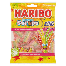 Haribo Rainbow Strips Z!NG 130g