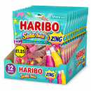 Haribo Soft & Sour Soda Twist Z!ng Bag 140g PMP
