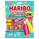 Haribo Soft & Sour Soda Twist Z!ng Bag 140g PMP
